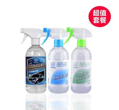 【廠家直銷 廚房家居生活汽車玻璃潔凈劑 三合一優惠套餐批】價格_廠家_圖片 -